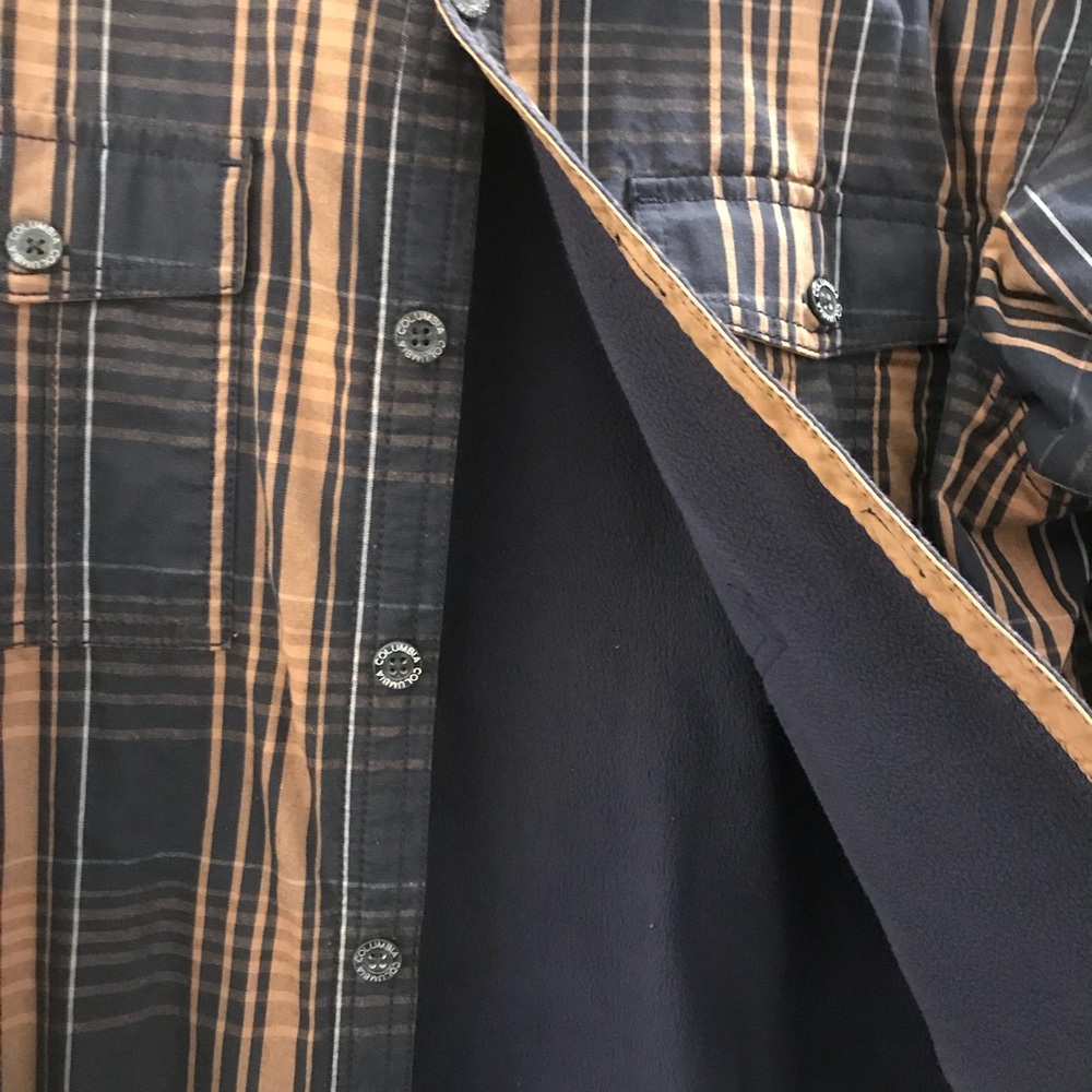 COLUMBIA SPORTSWEAR BUTTON UP SHIRT MENS